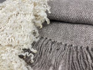 fleece and shawl